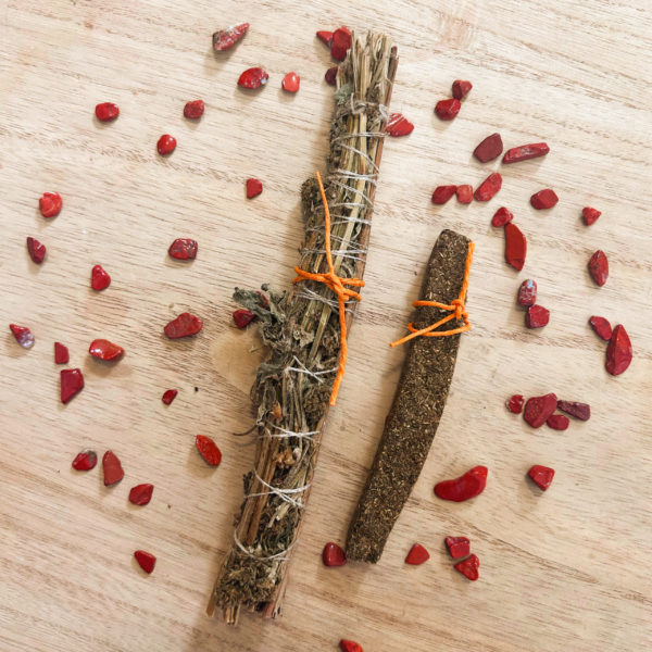Bouquet et encens – Feu