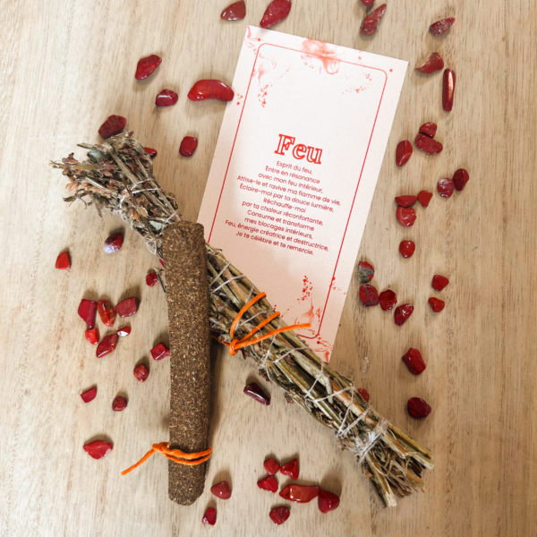 Bouquet et encens – Feu