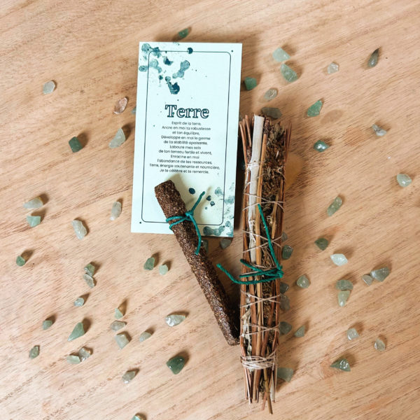 Bouquet et encens – Terre