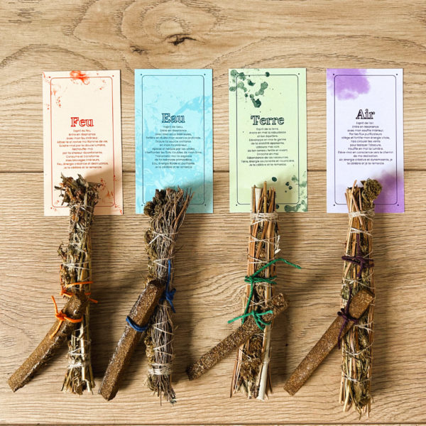 Bouquet et encens