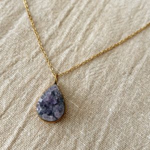 Collier Améthyste Brute